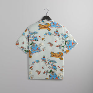 Kith Hawaii Thompson Camp Collar Shirt - Oyster