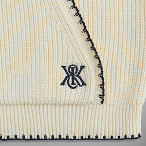 Kith Knit Miles Hoodie - Sandrift