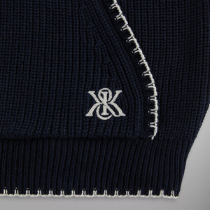 Kith Knit Miles Hoodie - Ink