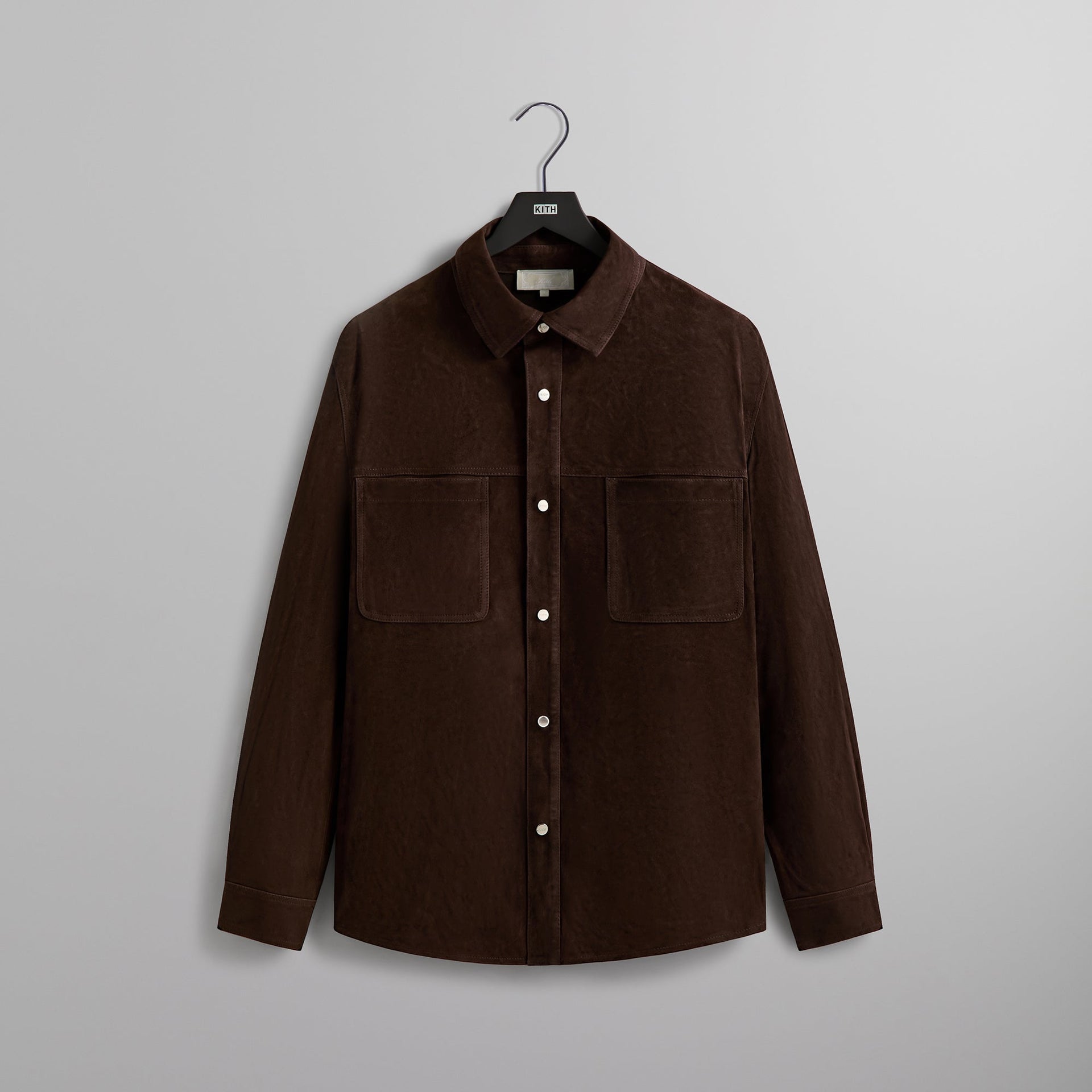 Kith Suede Apollo Shirt - Kindling