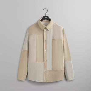 Kith Mixed Suede Apollo Shirt - Malt