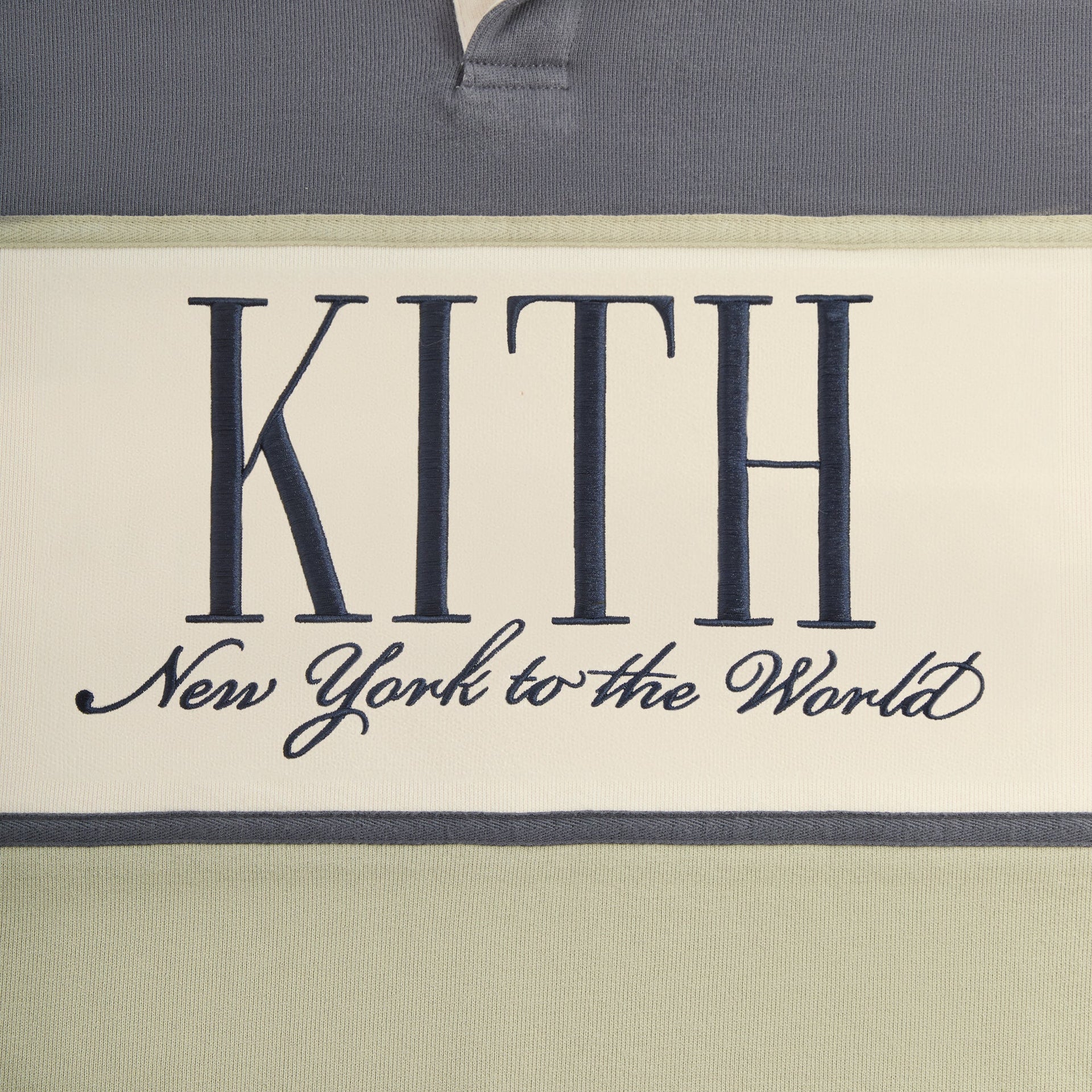 Kith Panelled Nelson Collared Pullover - Asteroid