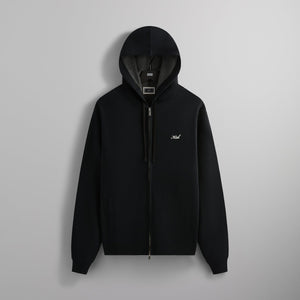 Kith Double Face Williams V Full Zip Hoodie - Black