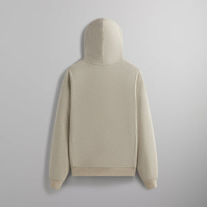 Kith Double Face Williams V Full Zip Hoodie - Sandy Heather