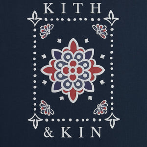 Kith Ornamental Print Tee - Nocturnal