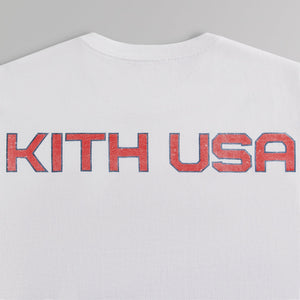 Kith for USA Basketball Champions Vintage Tee - White