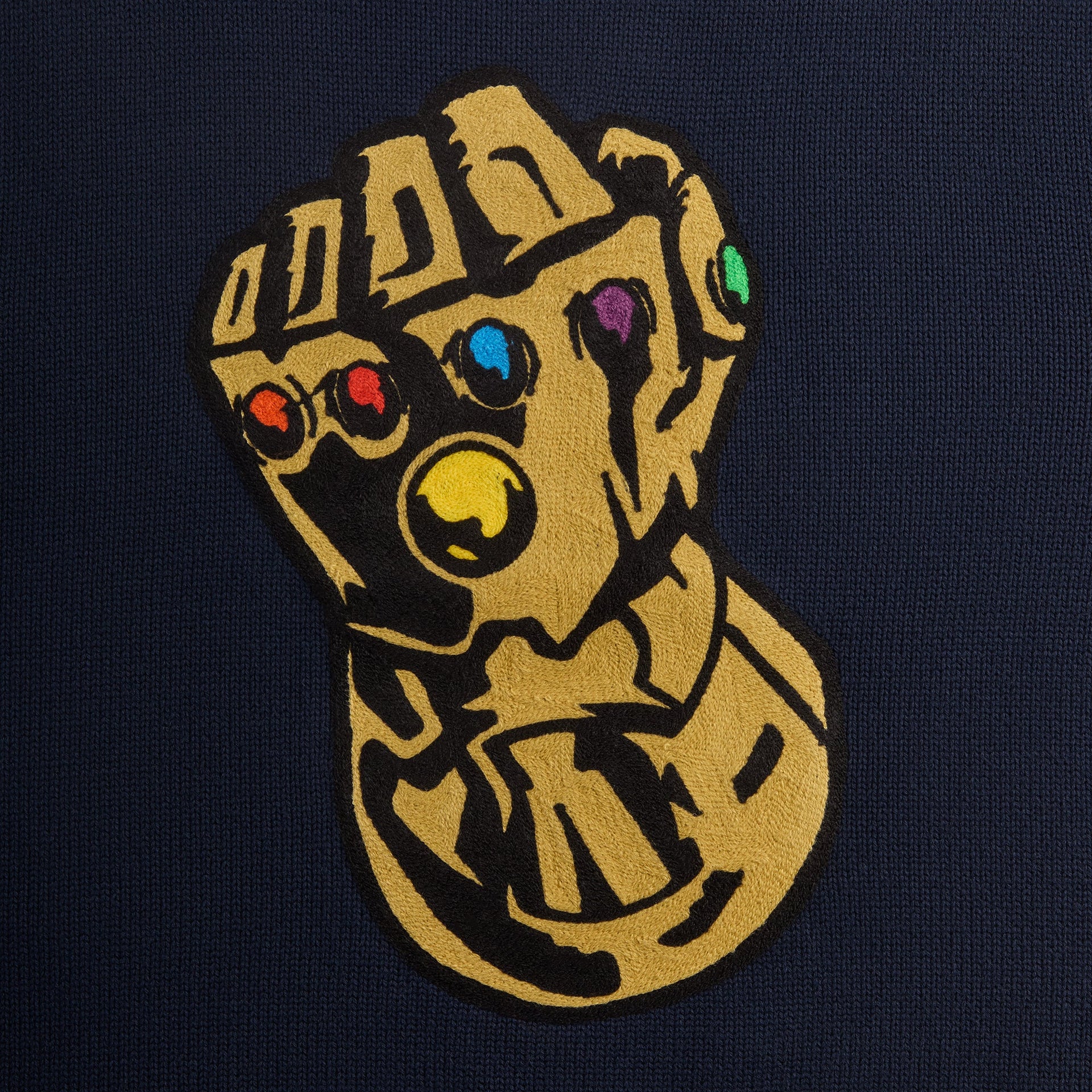 Marvel | Kith Thanos Lewis Crewneck Sweater - Nocturnal