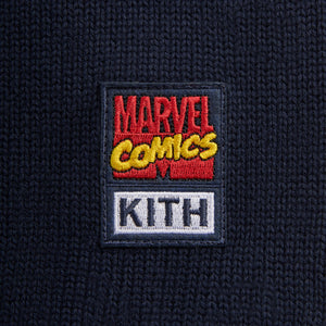 Marvel | Kith Thanos Lewis Crewneck Sweater - Nocturnal