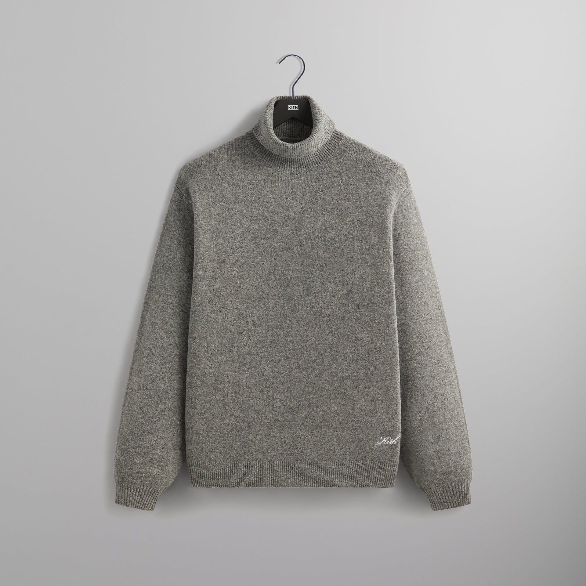 Kith Joseph Turtleneck - Medium Heather Grey