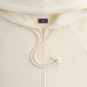 Kith Vale Raglan Full Zip Hoodie - Sandrift