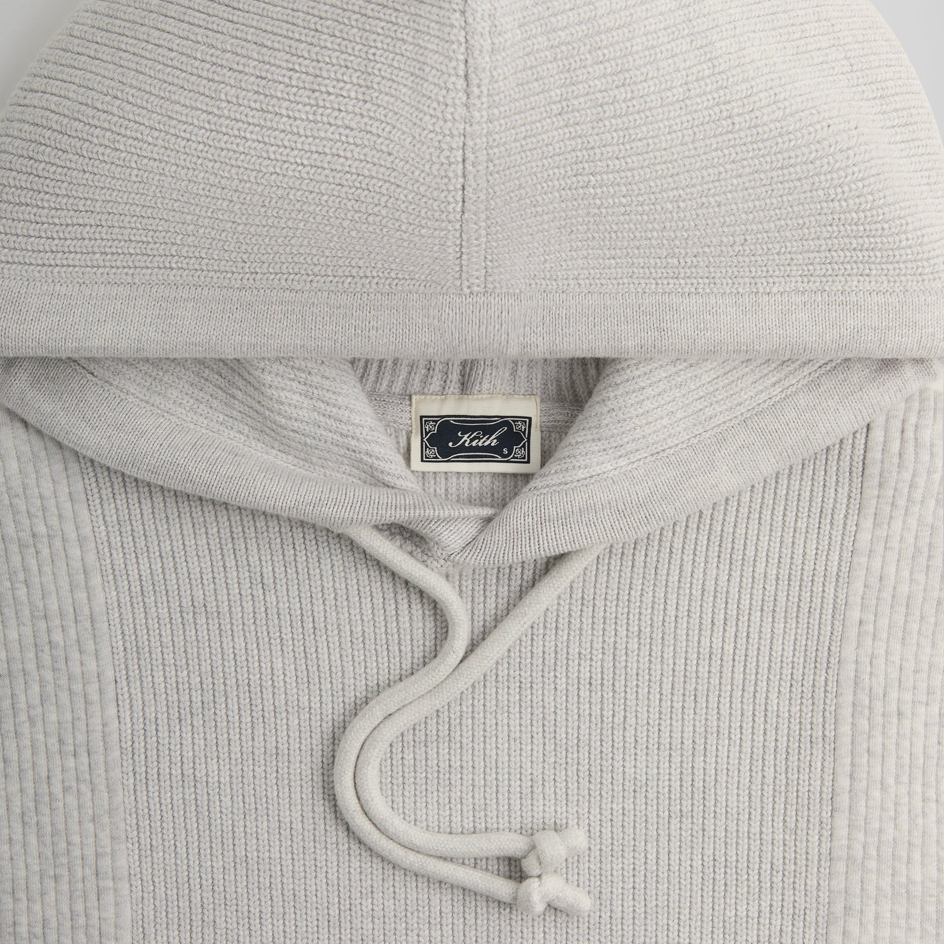 Kith Jackson Combo Hoodie - Light Heather Grey