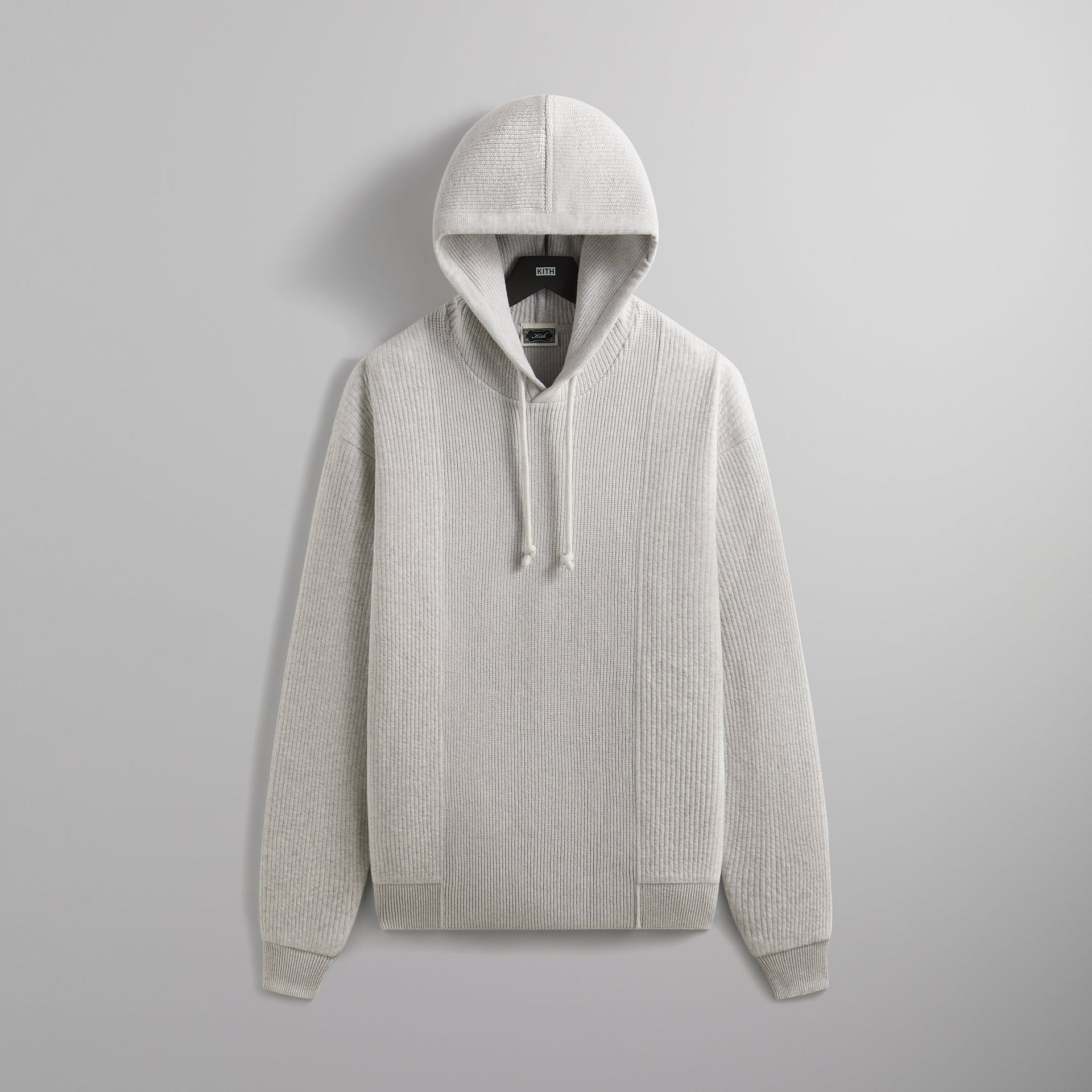 Kith Jackson Combo Hoodie - Light Heather Grey