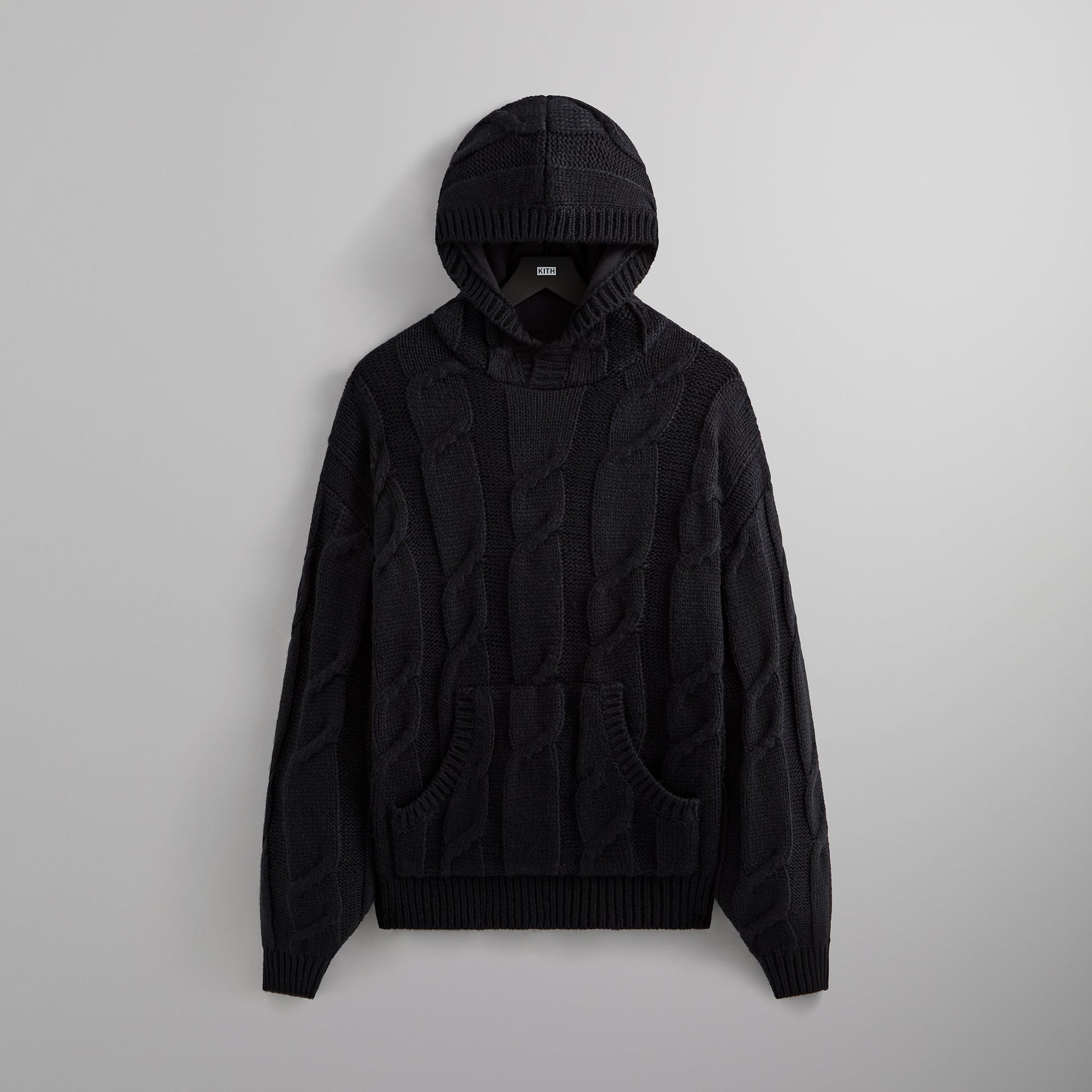 Kith Knit Elliot Hoodie - Black