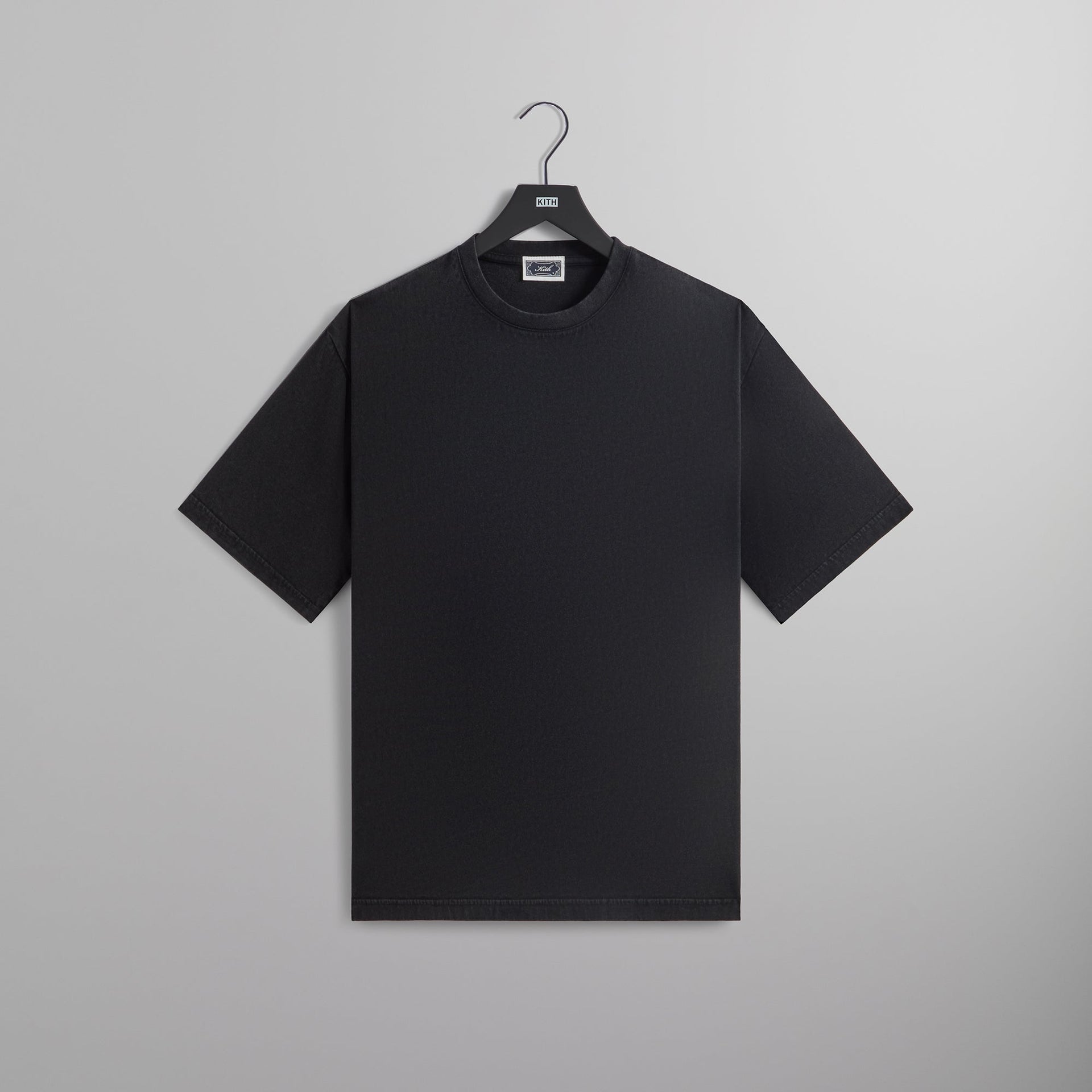 Kith Sueded Jersey Bishop Tee - Black