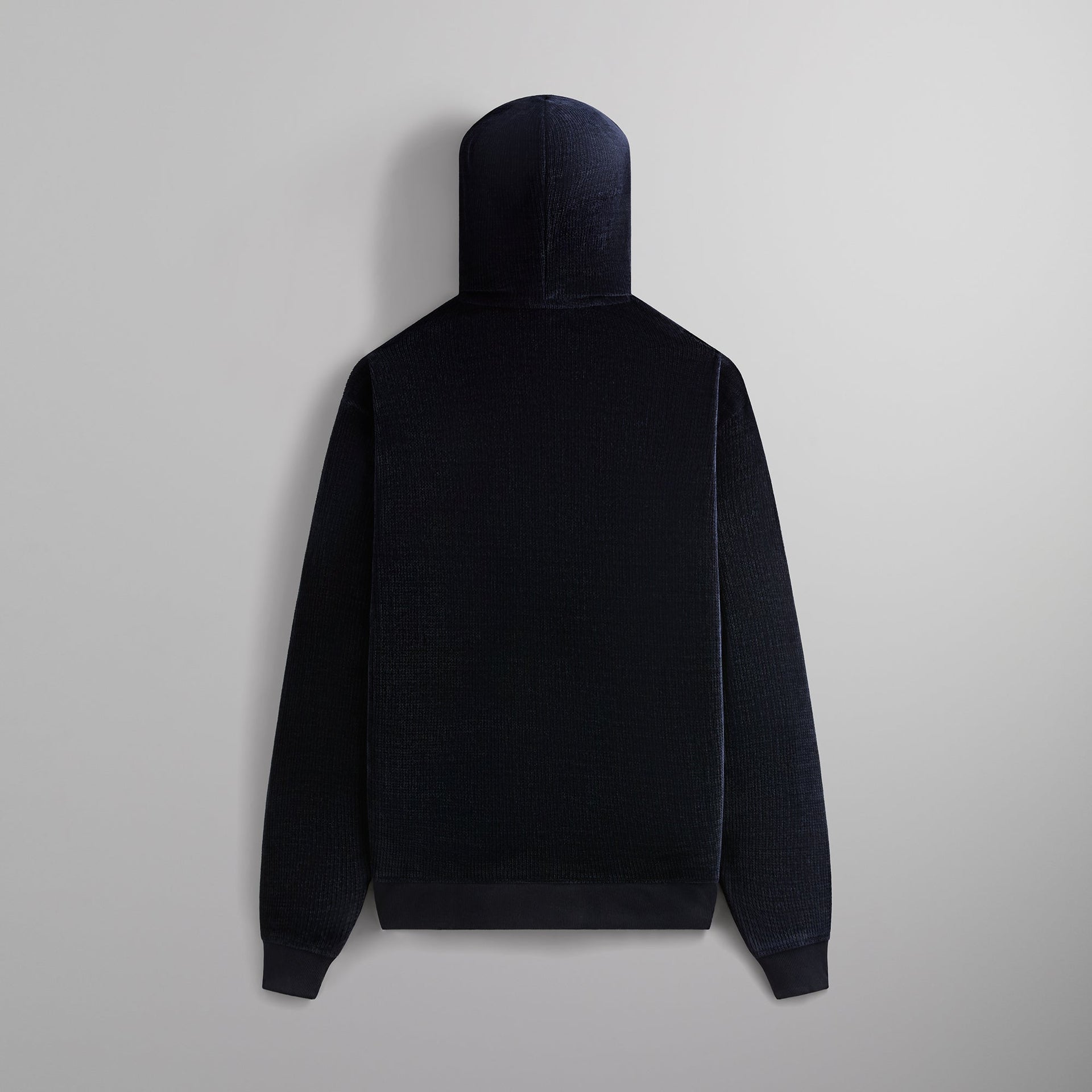 Kith Bonded Waffle Coleman Quarter Zip Hoodie - Nocturnal