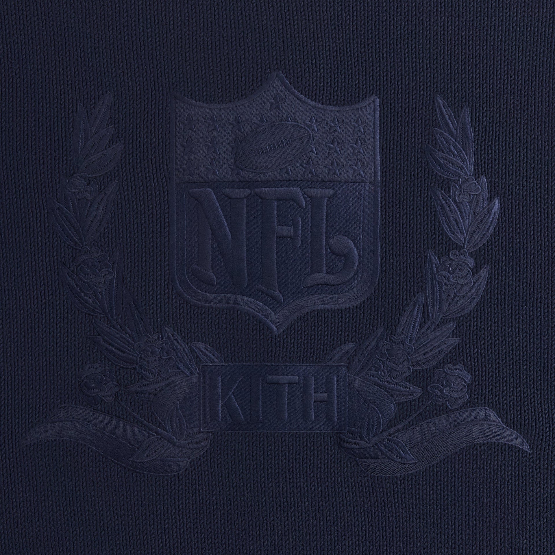 Kith & '47 for the NFL: Giants Wyona Full Zip Sweater - Nocturnal