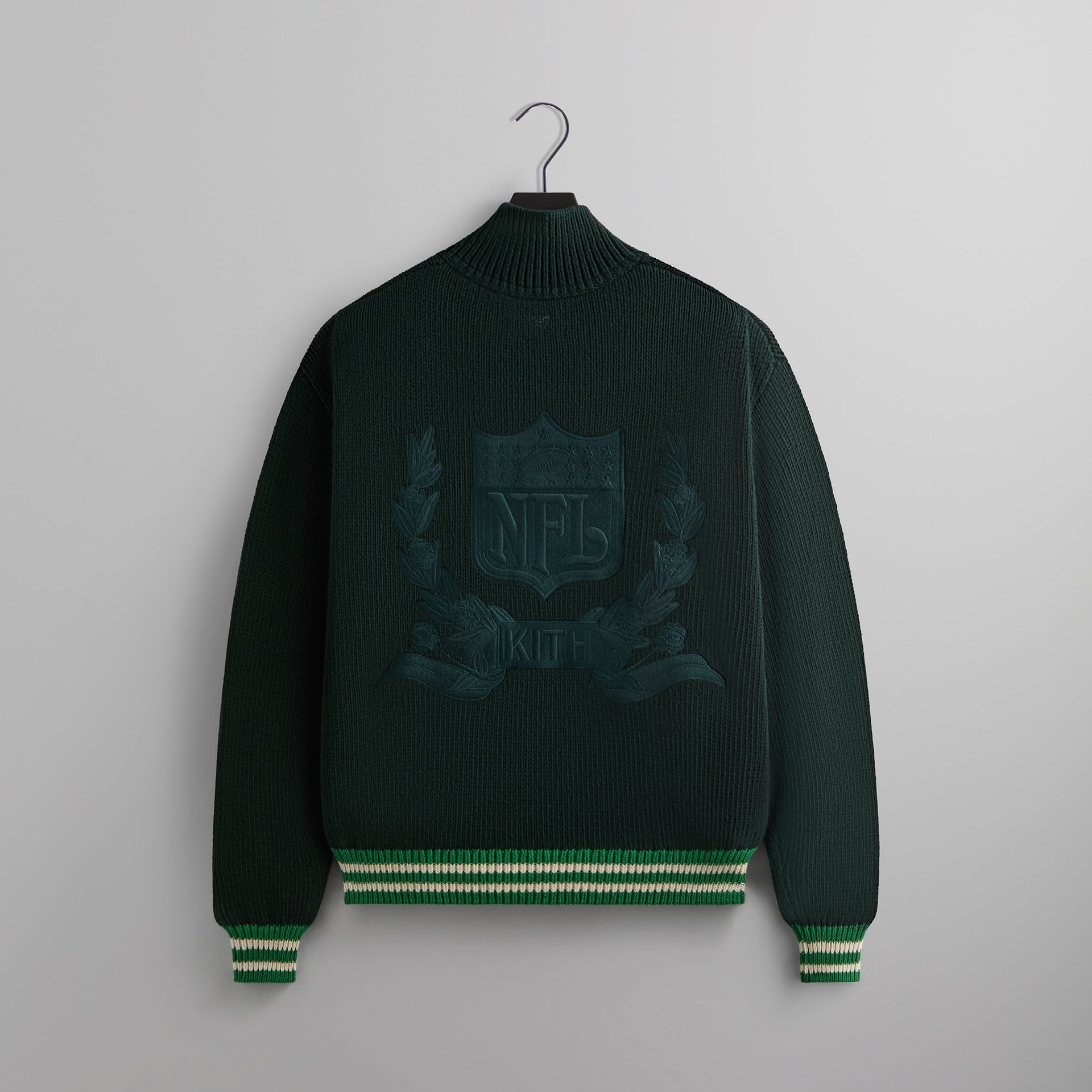 Kith & '47 for the NFL: Eagles Wyona Full Zip Sweater - Stadium