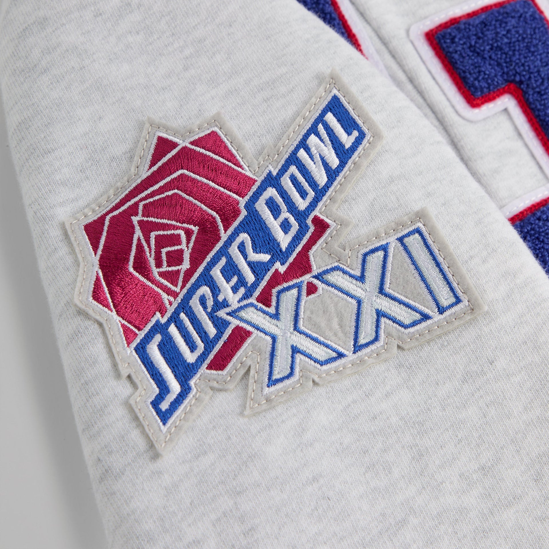 Kith & '47 for the NFL: Giants Nelson Hoodie - Light Heather Grey