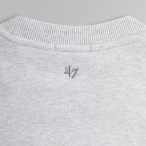 Kith & '47 for the NFL: Raiders Nelson Crewneck - Light Heather Grey PH