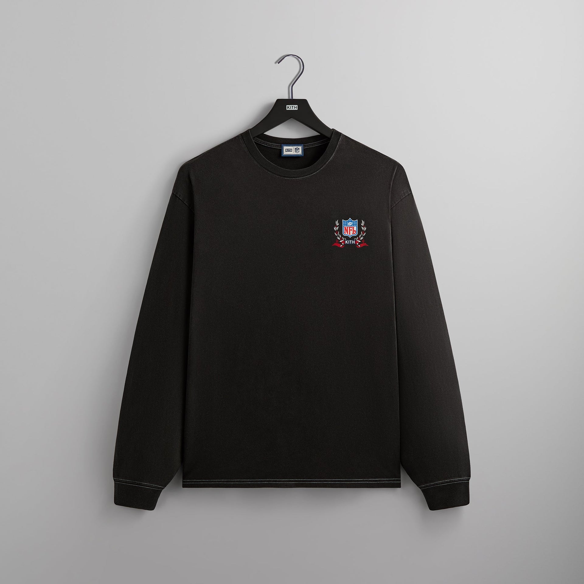 Kith & '47 for the NFL: Giants Vintage Long Sleeve Tee - Black