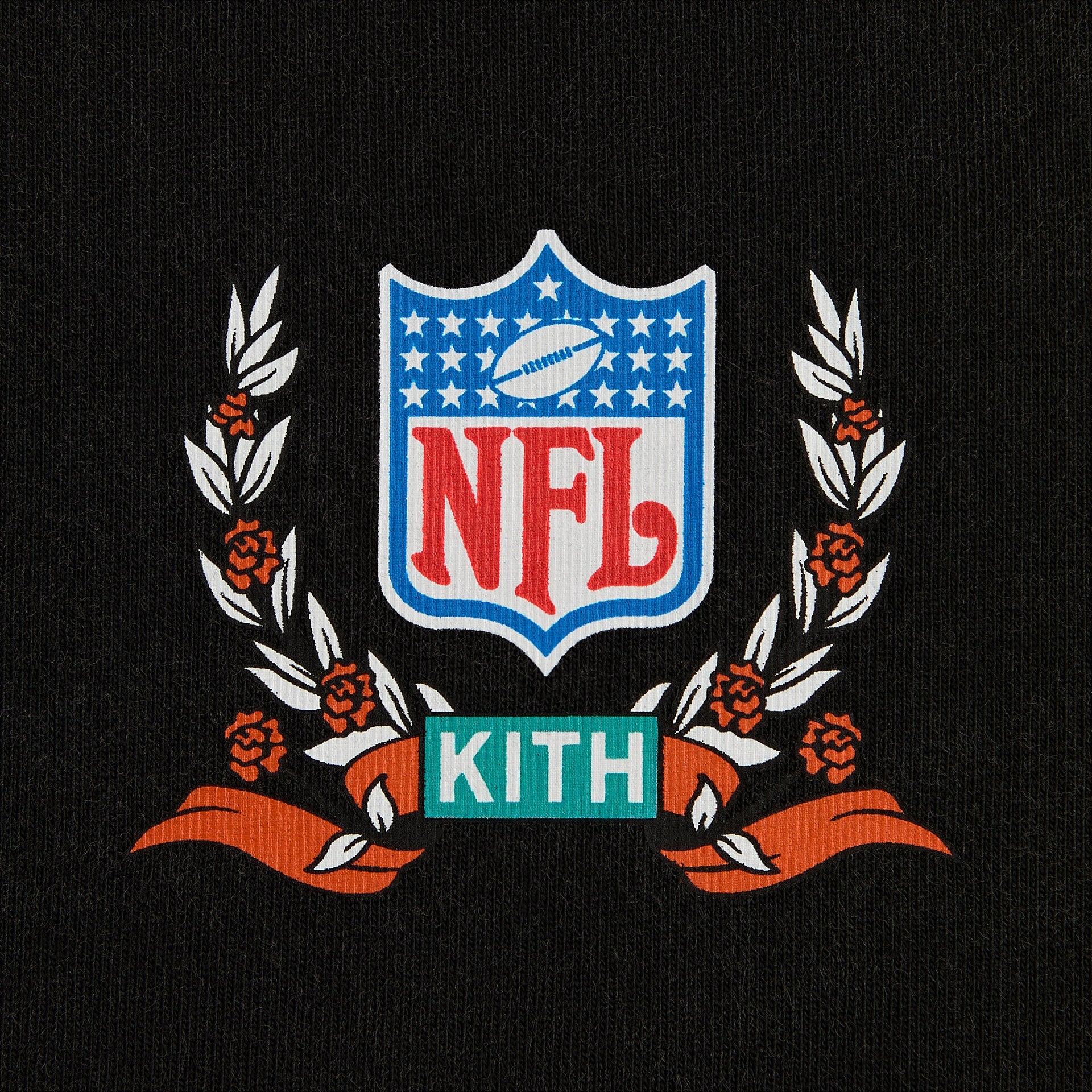 Kith & '47 for the NFL: Dolphins Vintage Long Sleeve Tee - Black