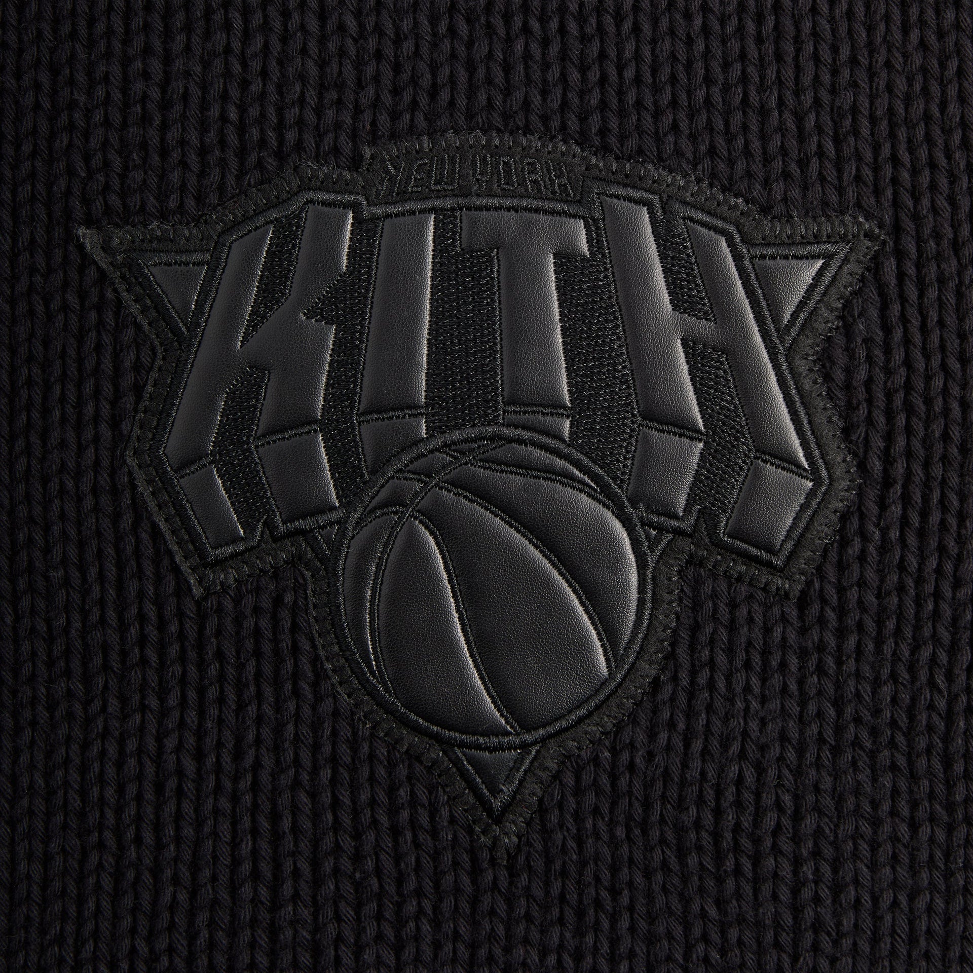 Kith & AVIREX for the New York Knicks Wyona Full Zip Sweater - Black