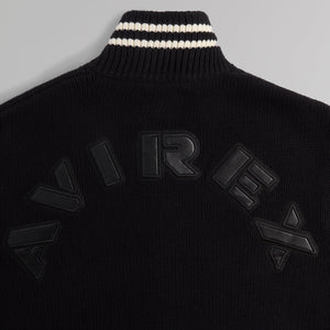 Kith & AVIREX for the New York Knicks Wyona Full Zip Sweater - Black