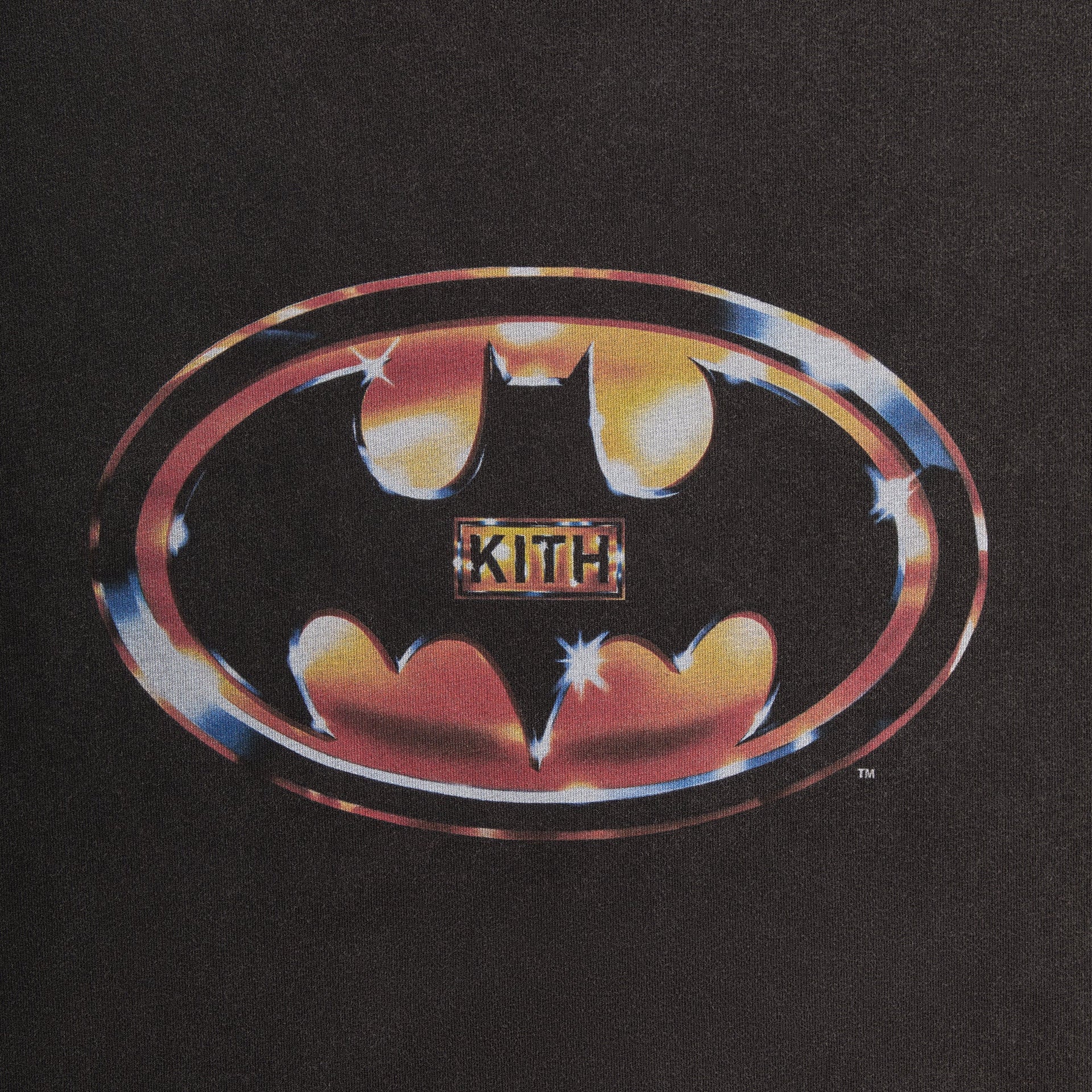 Batman | Kith Logo Vintage Tee - Black