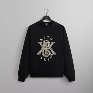 Kith K&K Python Nelson Crewneck - Black