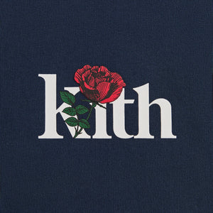 Kith Rose Serif Tee - Nocturnal