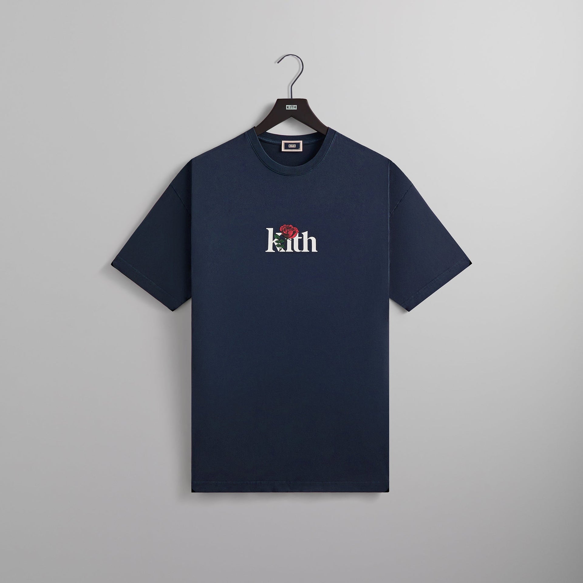 Kith Rose Serif Tee - Nocturnal