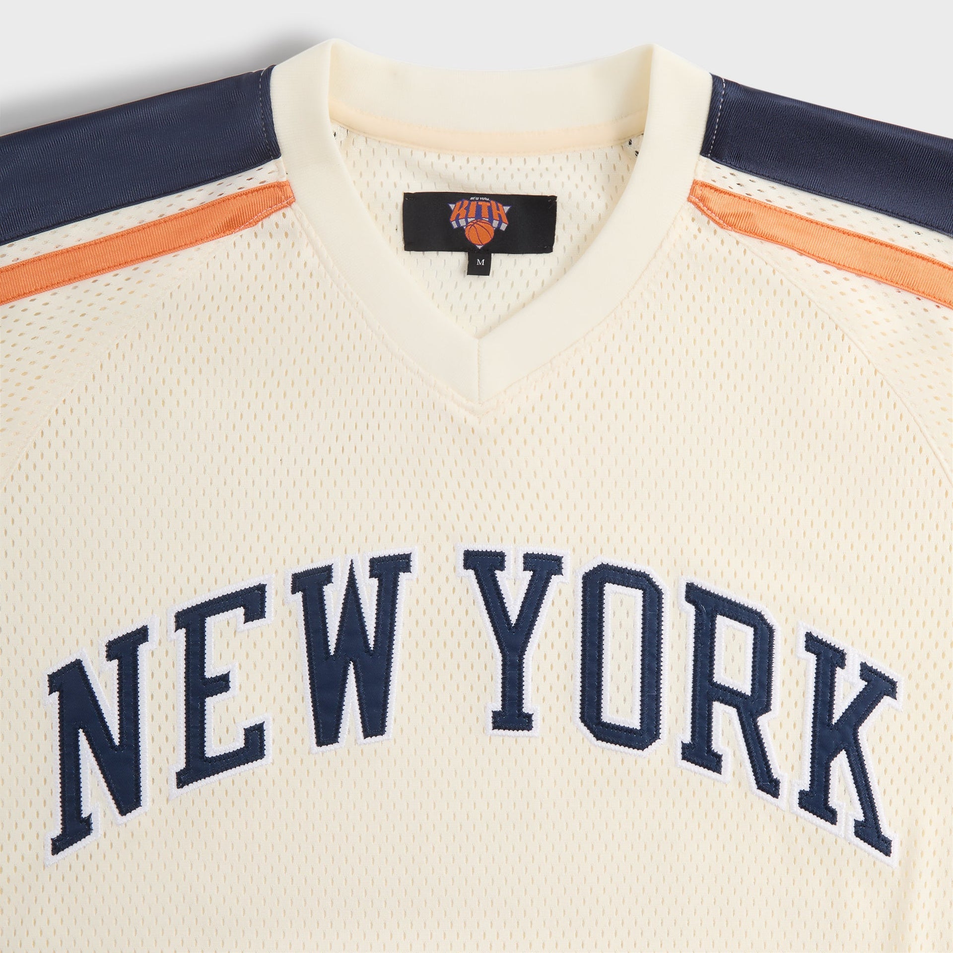 Kith for the New York Knicks Mesh Leon Top - Sandrift