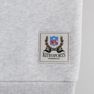 Kith & '47 for the NFL: Jets Nelson Crewneck - Light Heather Grey PH