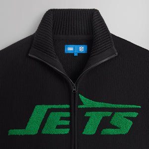 Kith & '47 for the NFL: Jets Wyona Full Zip Sweater - Black PH