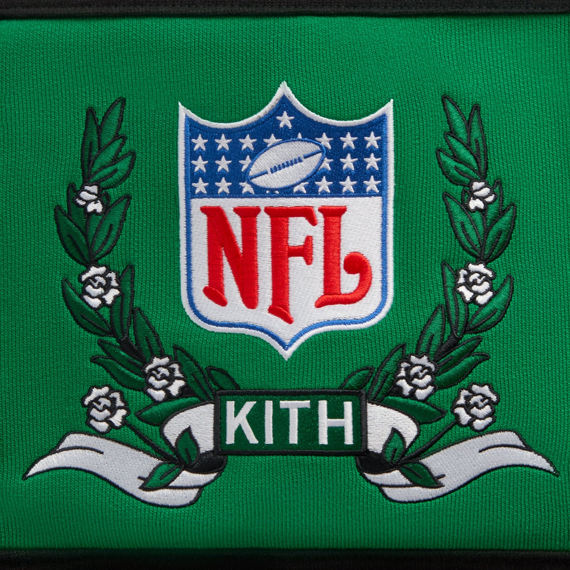 Kith & '47 for the NFL: Jets Nelson Collared Pullover - Black