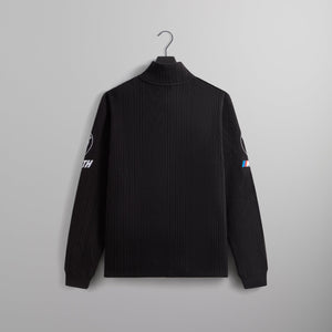 Kith for BMW Cable Fleece Quarter Zip - Black