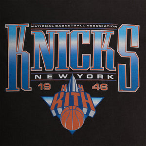 Kith for the New York Knicks Luster Vintage Tee - Black