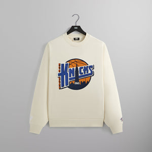 Kith for the New York Knicks City Vintage Nelson Crewneck - Sandrift