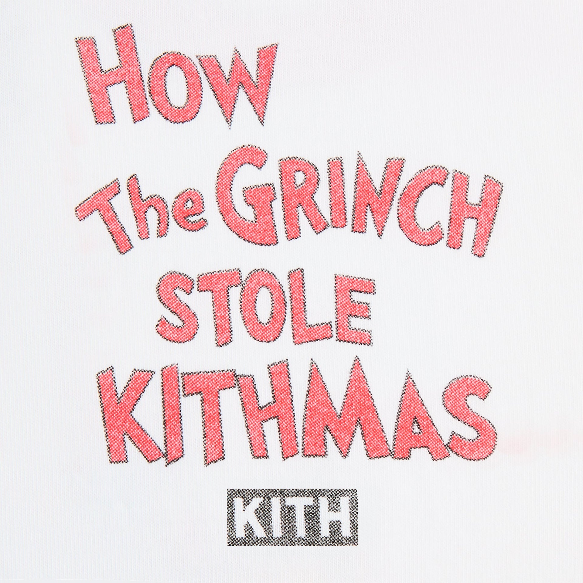 Kith for The Grinch Feast Vintage Tee - White