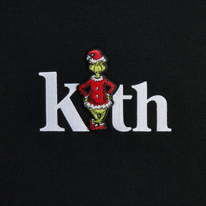 Kith for The Grinch Serif Nelson Crewneck - Black Beauty