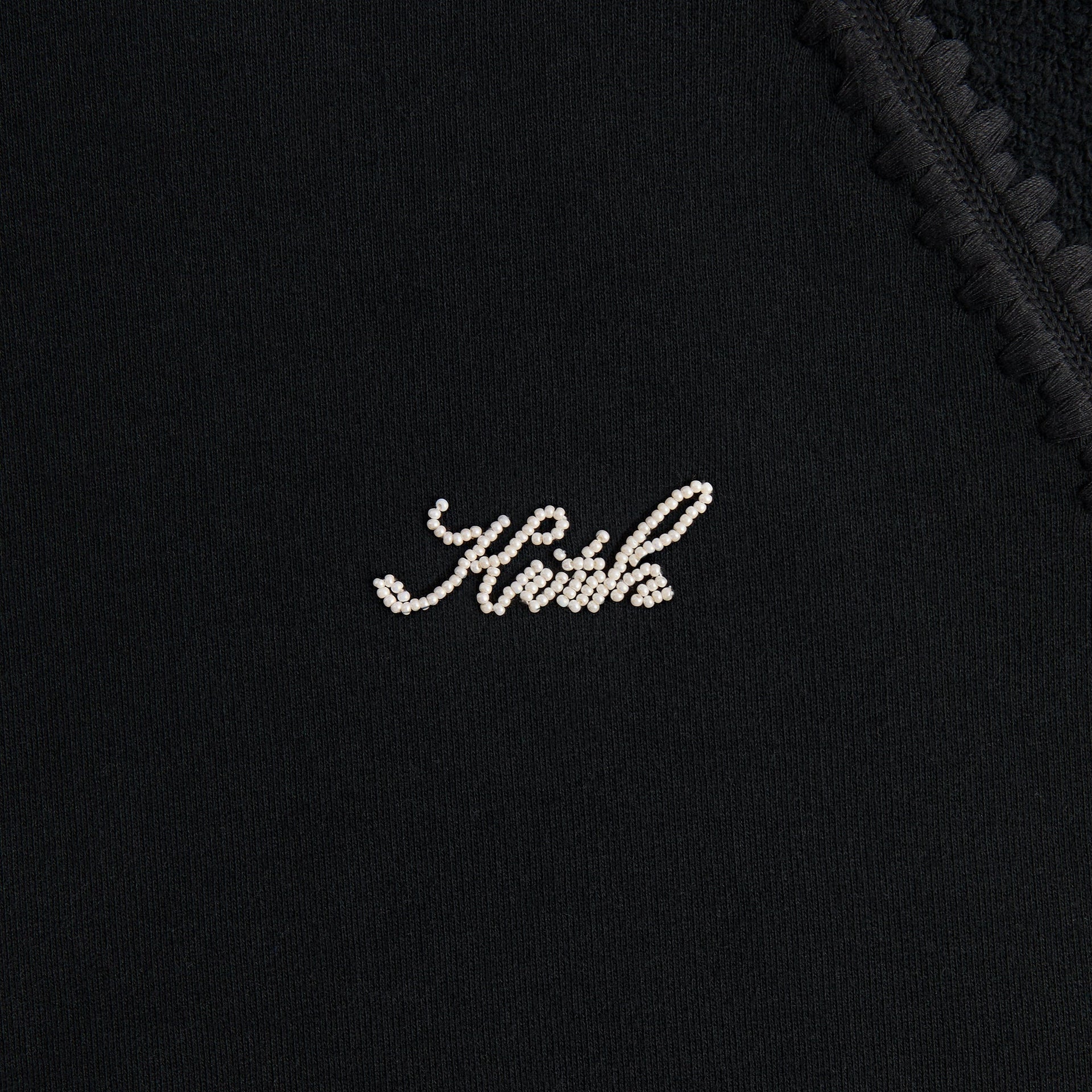 Kith Vale Raglan Hoodie - Black