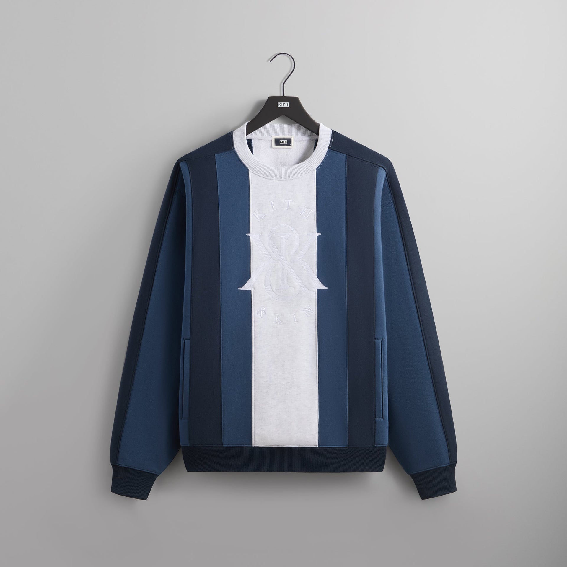 Kith Nelson Panelled Crewneck - Wave