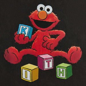 Kith for Sesame Street Alphabet Vintage Tee - Black