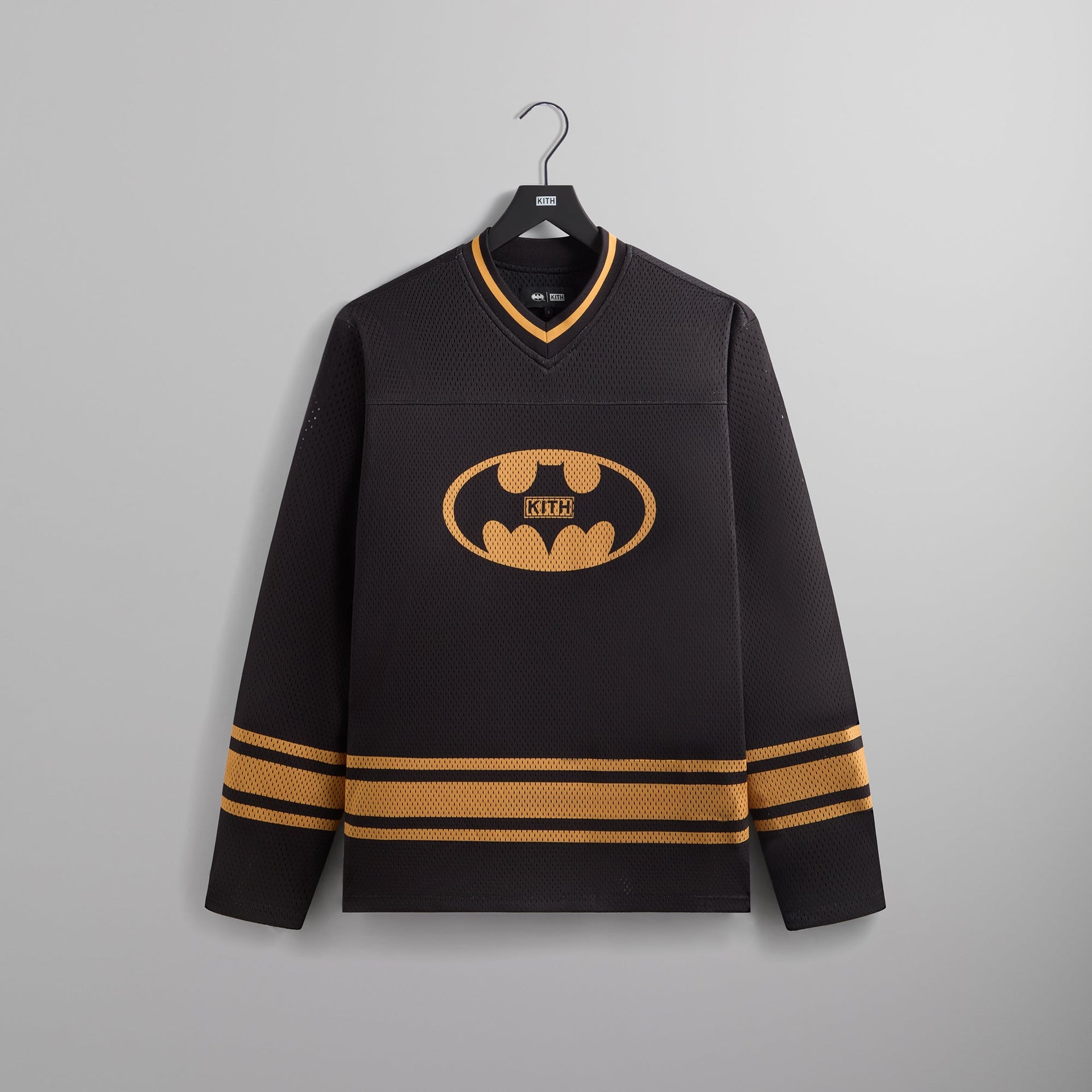 Batman | Kith Long Sleeve Malik Jersey - Black PH