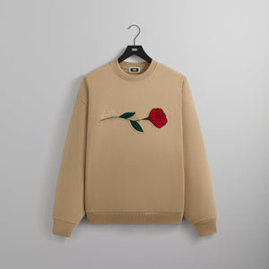 Kith Signature Rose Crewneck - Canvas