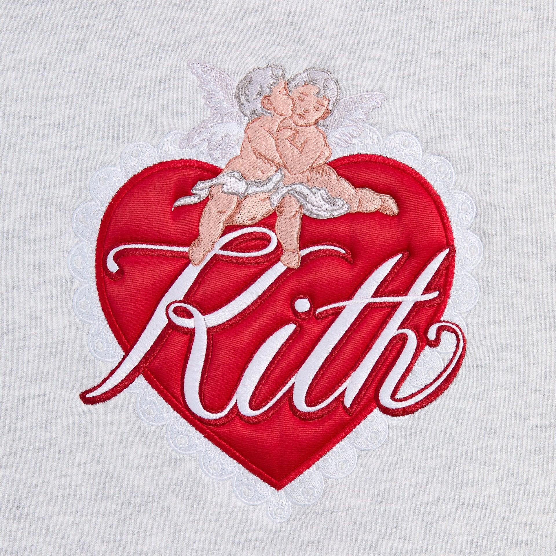 Kith Cupid V Williams III Hoodie - Light Heather Grey