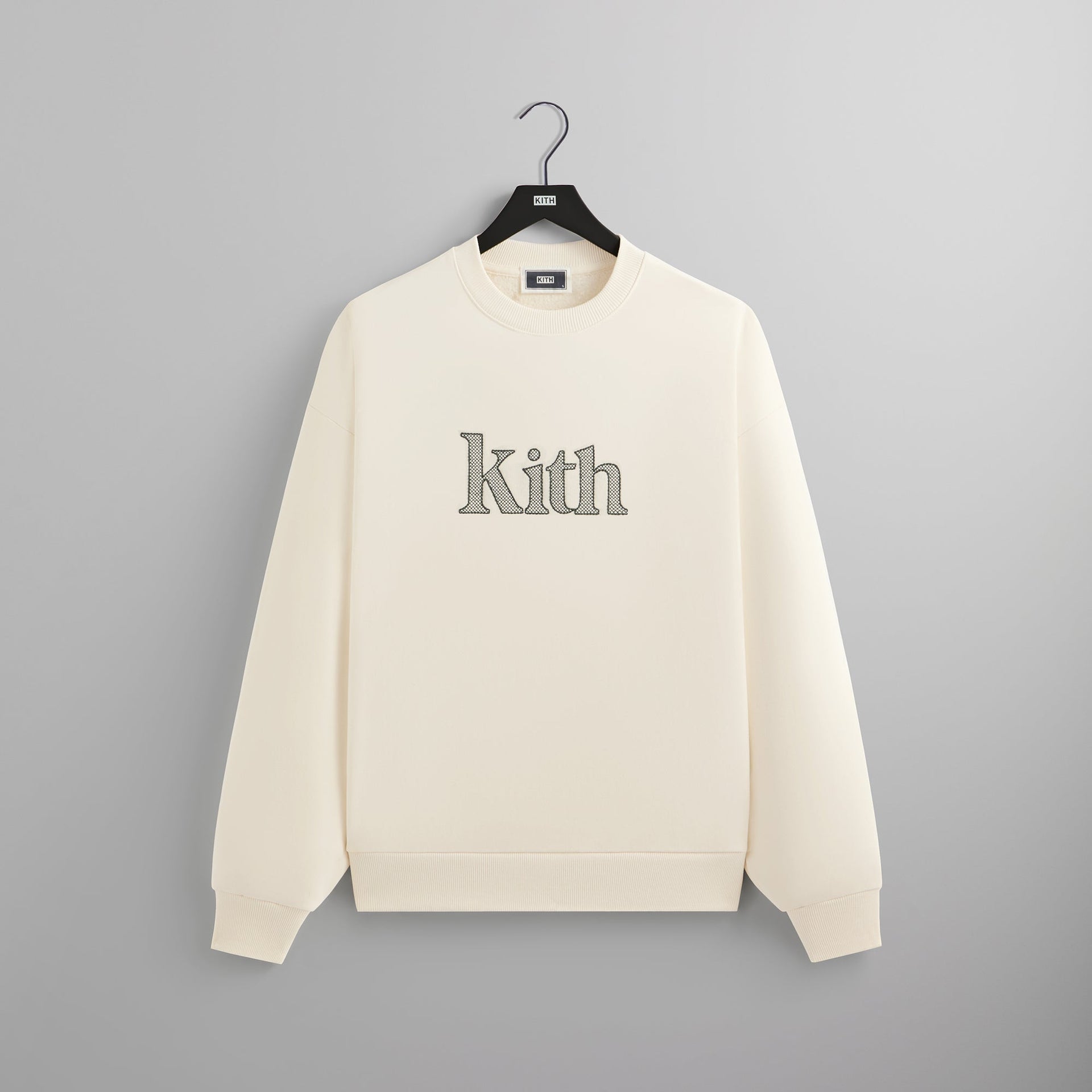 Kith Serif Nelson Crewneck - Sandrift