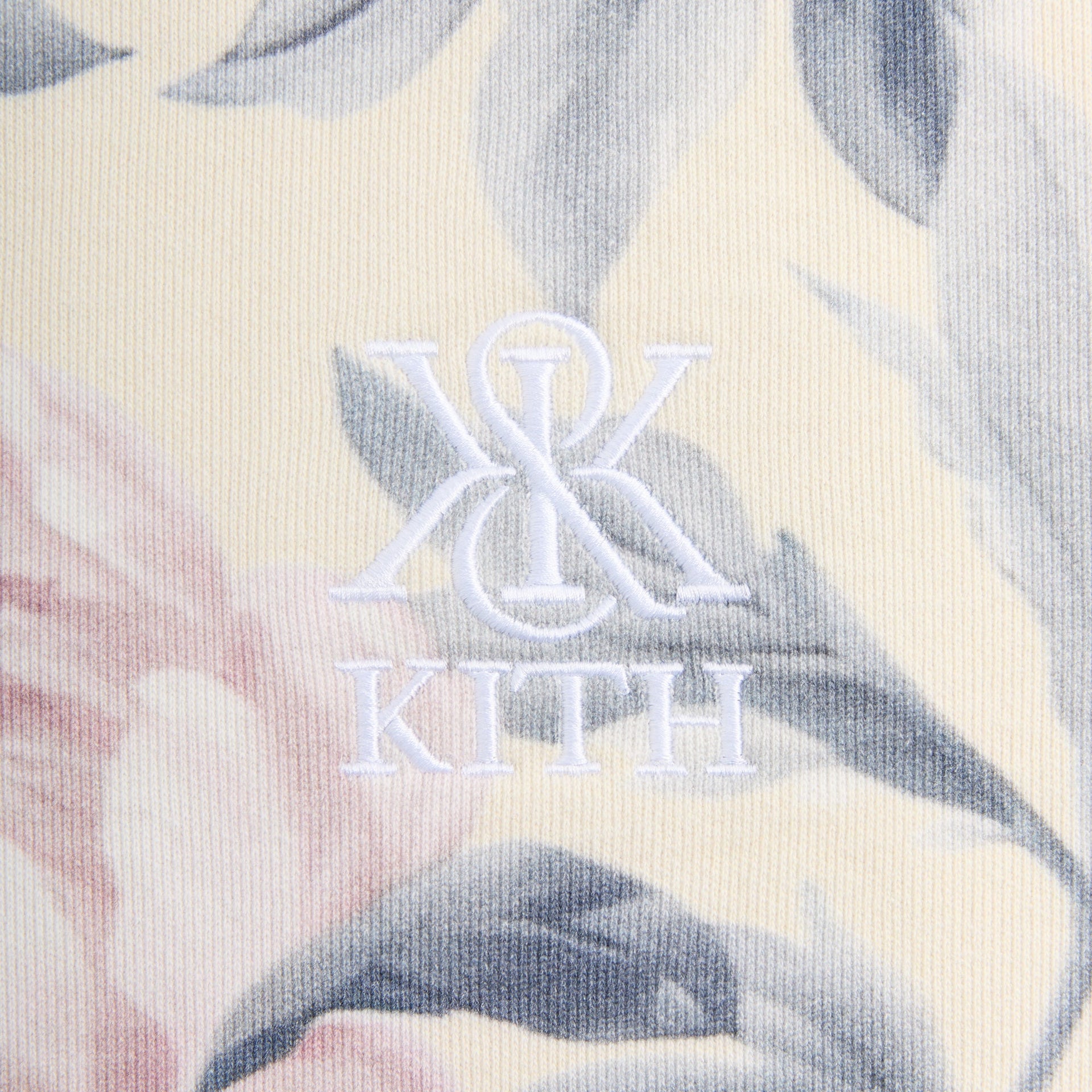 Kith Peony Nelson Crewneck - Sandrift