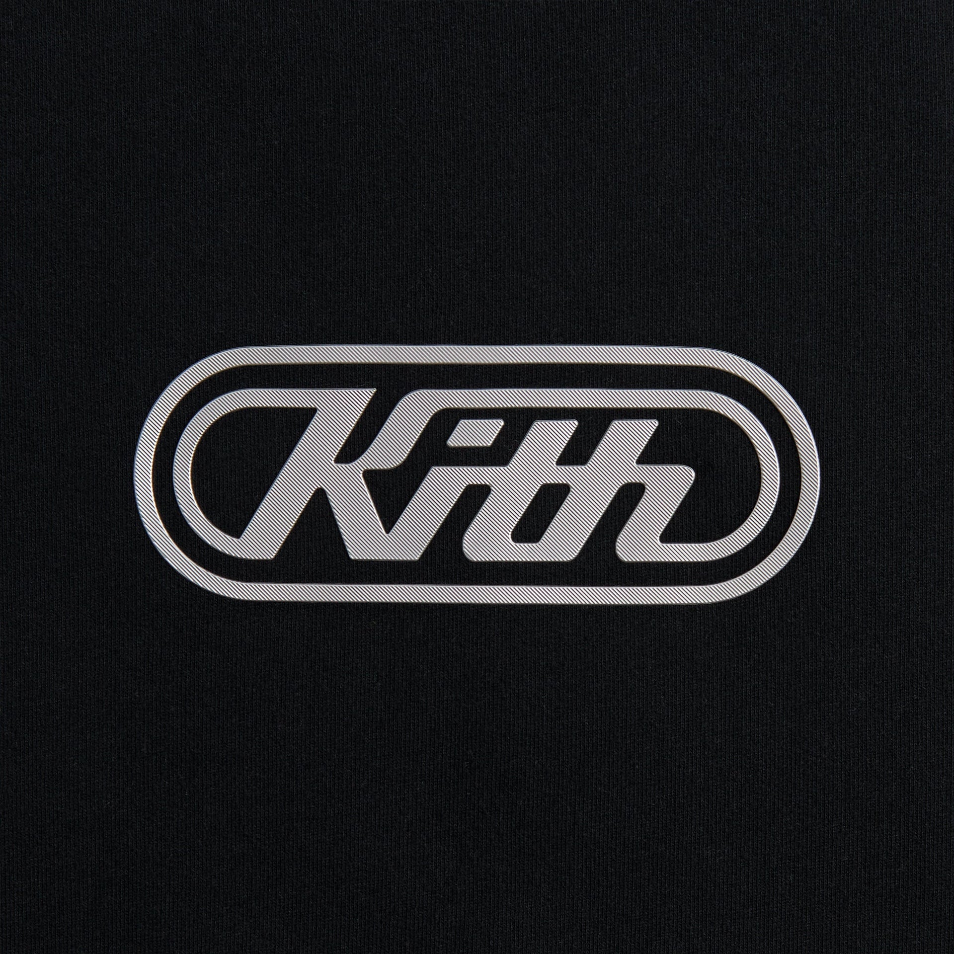 Kith Vortex Logo Nelson Crewneck - Black