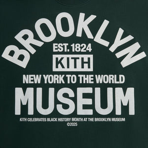 Kith for the Brooklyn Museum Collegiate Nelson Crewneck - Stadium